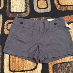 Studio Y Metallic Gray Shorts